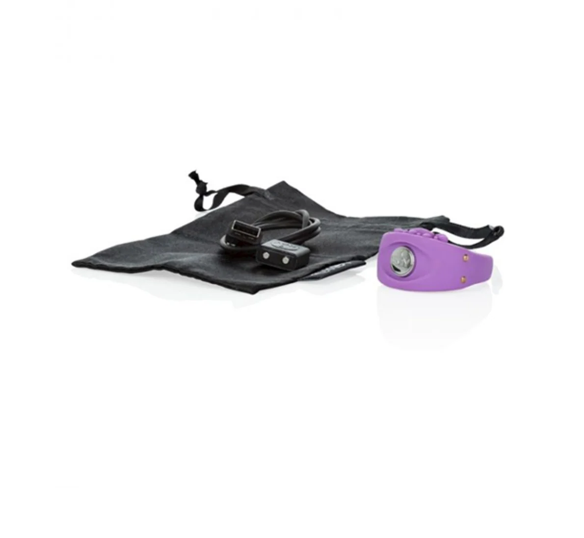 Anillo Key Ela Rechargeable Vibrating Ring - Purple - Image 3