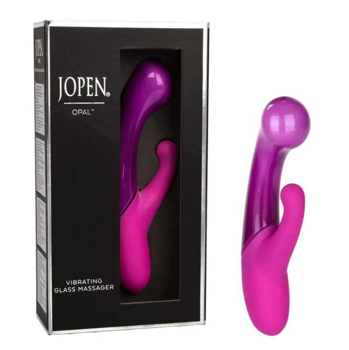 Vibrador Opal Dual Vibrating Wand Massager- Purple