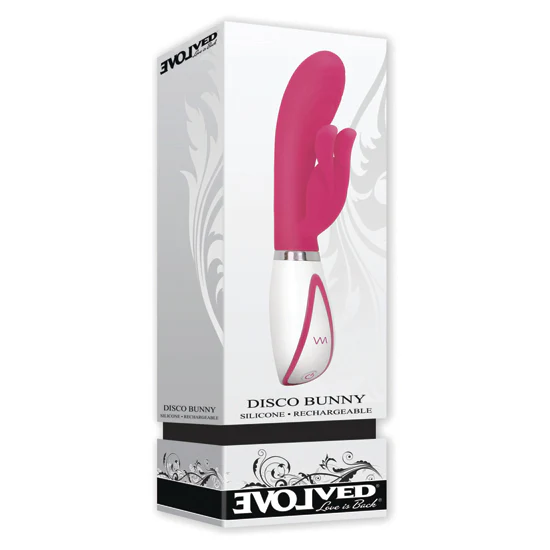 Vibrador Disco Bunny Pink