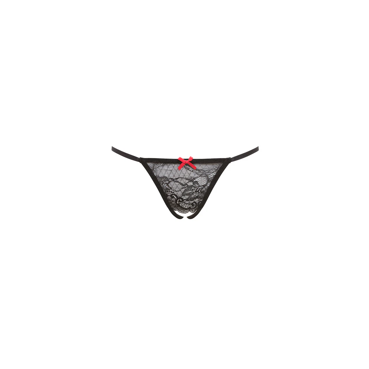 Panty Crotchless Panty, Black - Image 4