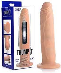Dildo Thump It 7X Remote Control Thumping Dildo 8in.