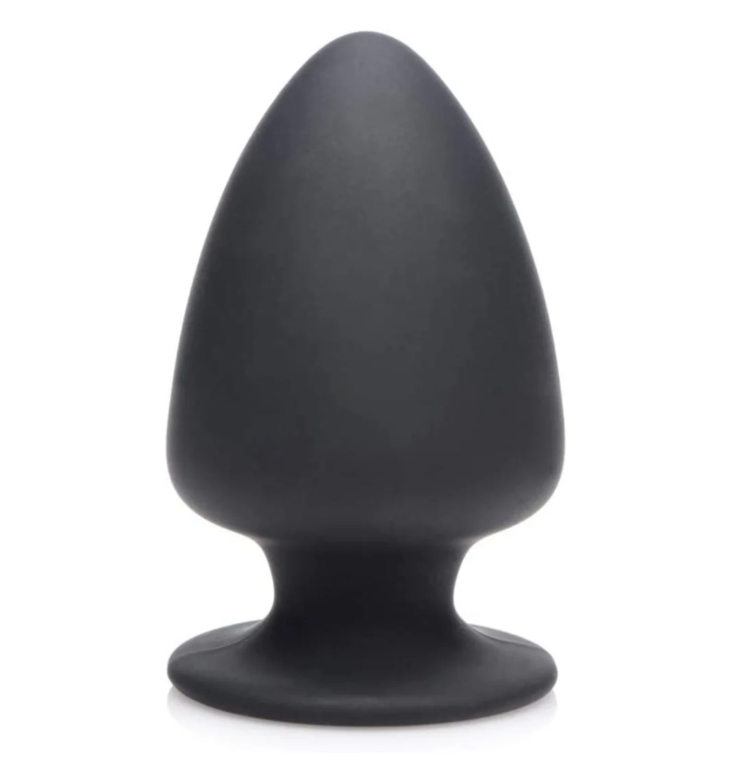 Plug Squeeze-It Small Squeezable Anal Plug - Black - Image 2
