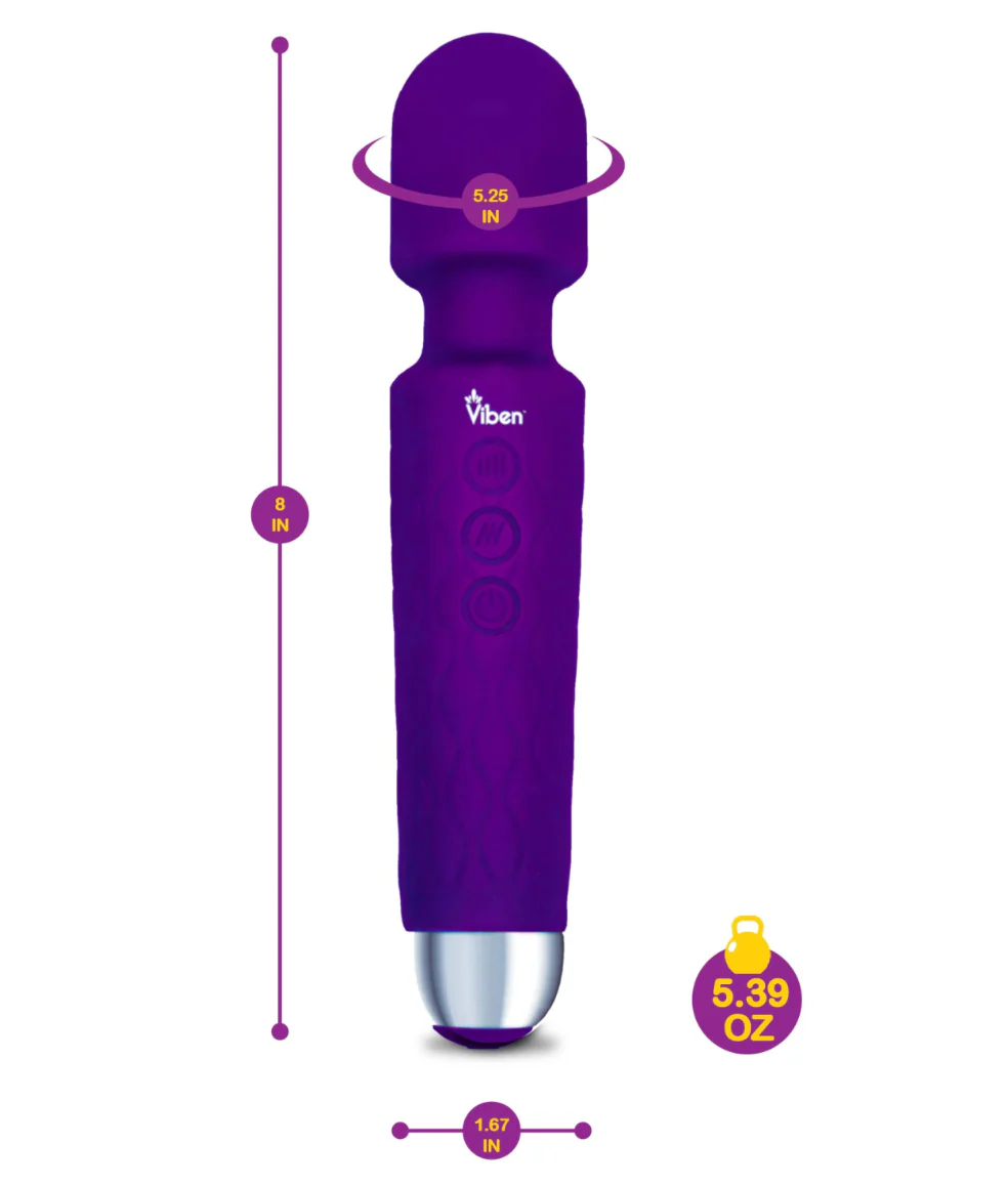 Masajeador Tempest Intense Wand Massager - Violet - Image 4
