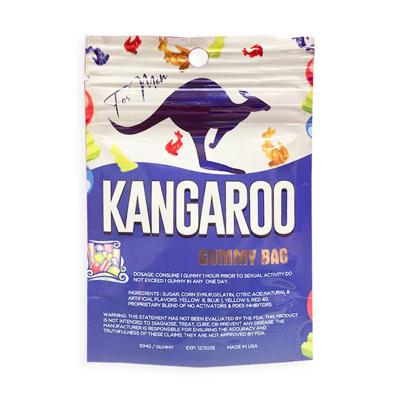 Estimulante Kangaroo Gummy Blue 1Ct