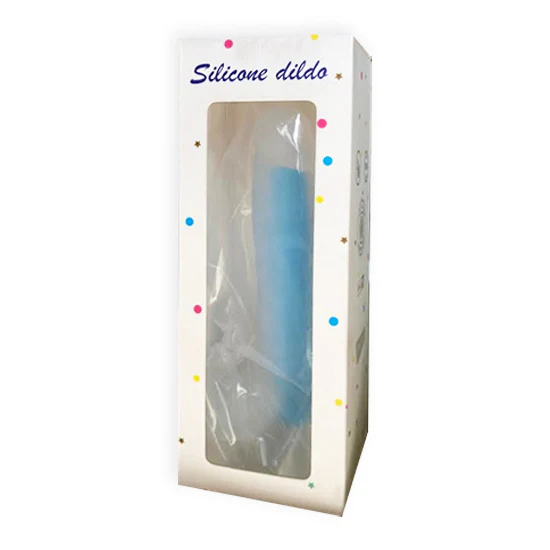 Dildo Glows In The Dark Dildo-6in. Blue - Image 2