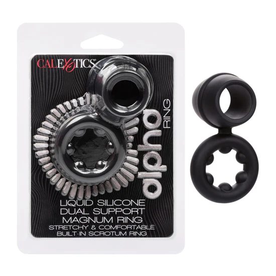 Anillo Alpha Liquid Silicon Dual Magnum Ring