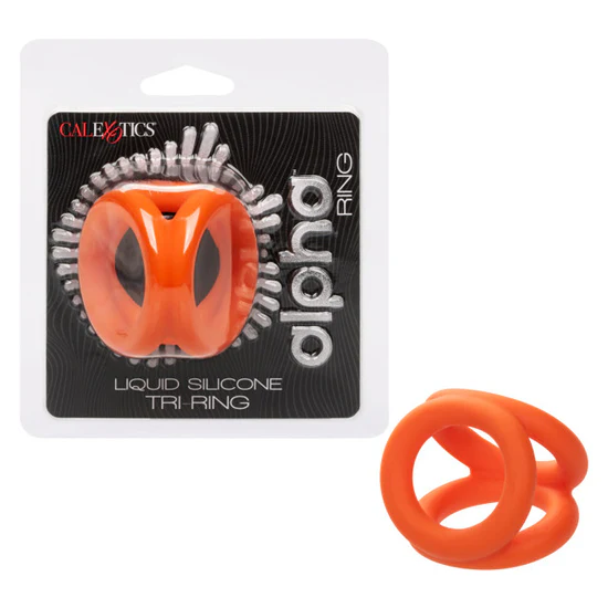Anillo Alpha Liquid Silicone Tri-Ring
