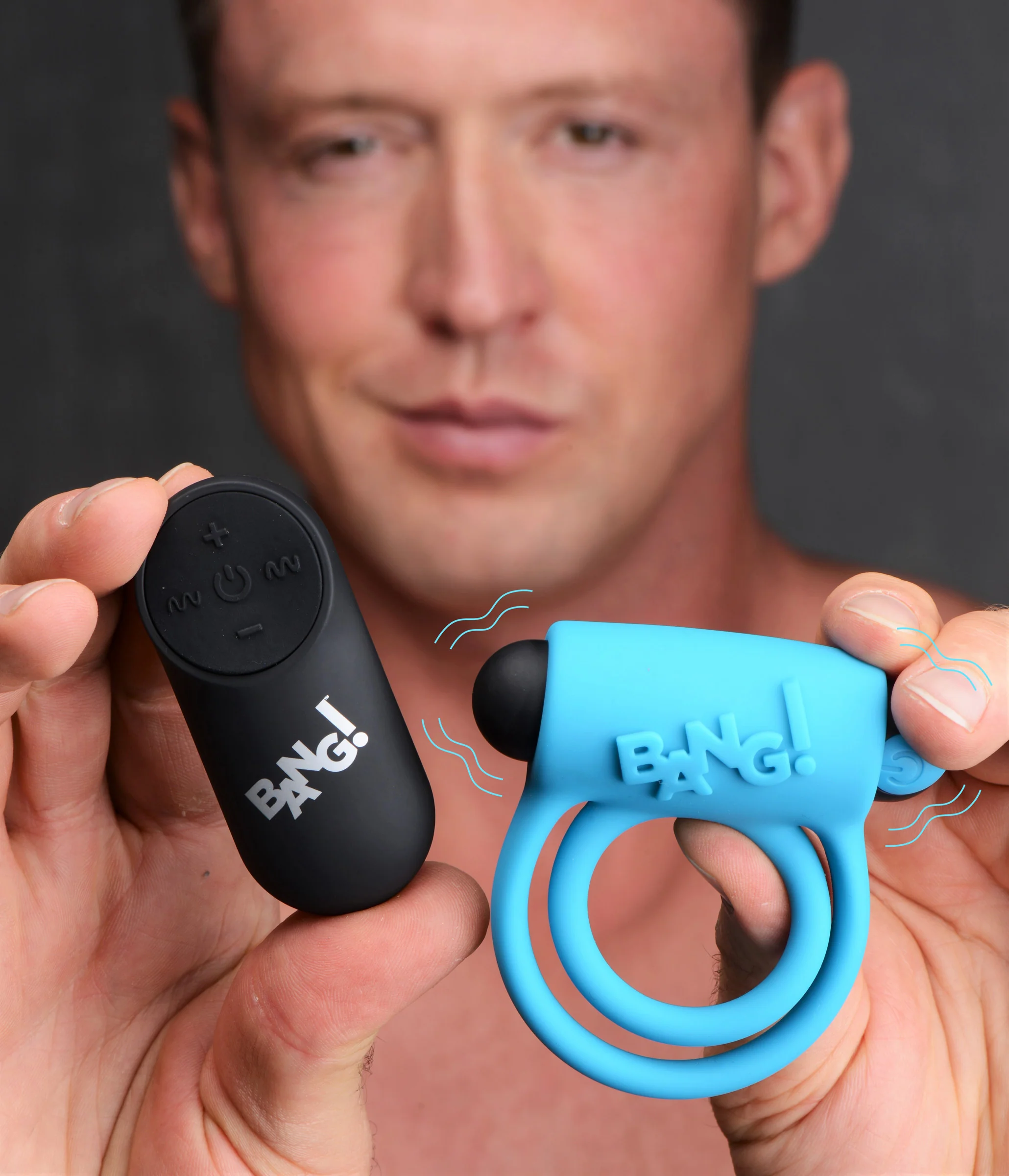 Anillo Bang Silicone Cock Ring and Bullet with Remote - Image 4