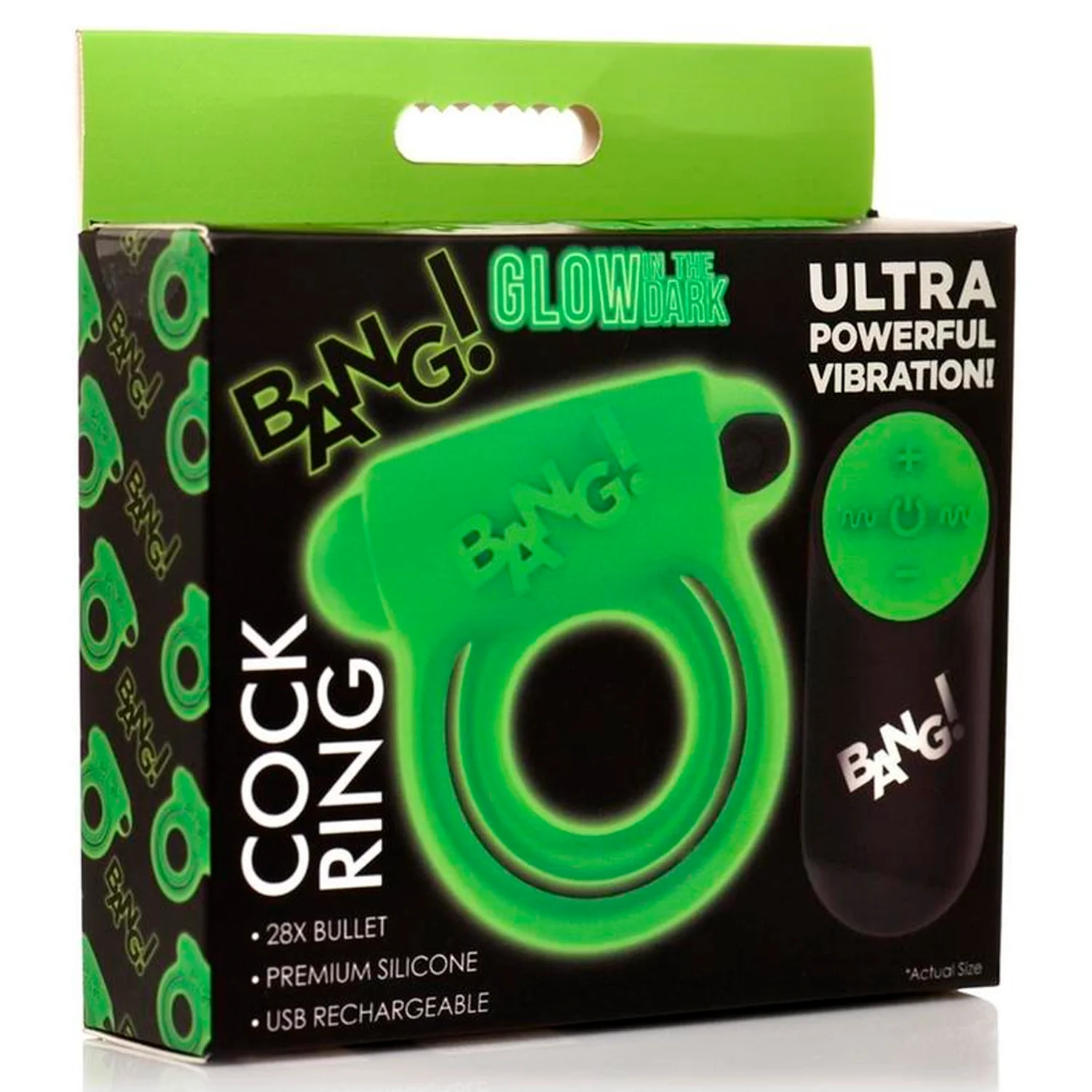 Anillo Bang Silicone Cock Ring and Bullet with Remote - Image 9