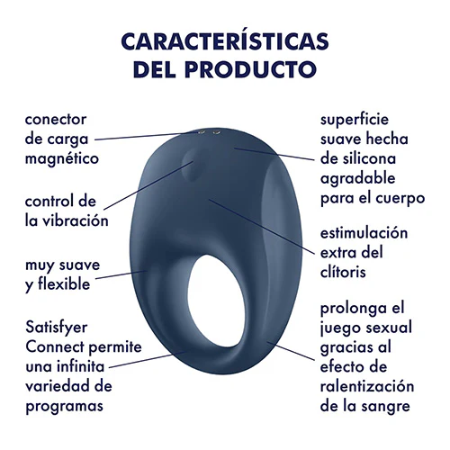 Anillo Satisfyer Strong One Ring Vibrator - Image 3