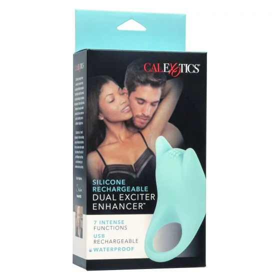 Anillo Silicone Rechargeable Dual Exciter Enhancer