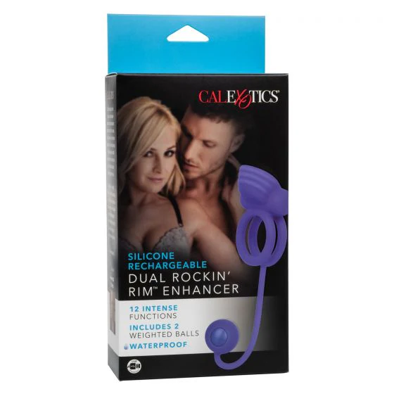 Anillo Silicone Rechargeable Dual Rockin' Rim Enhancer - Image 2
