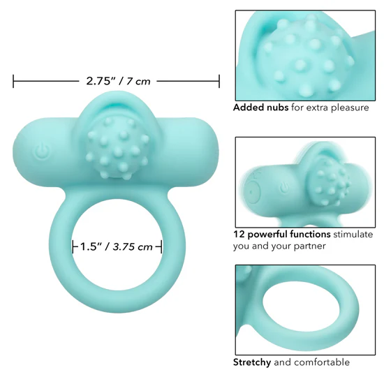 Anillo Silicone Rechargeable Nubby Lovers Delight - Image 2