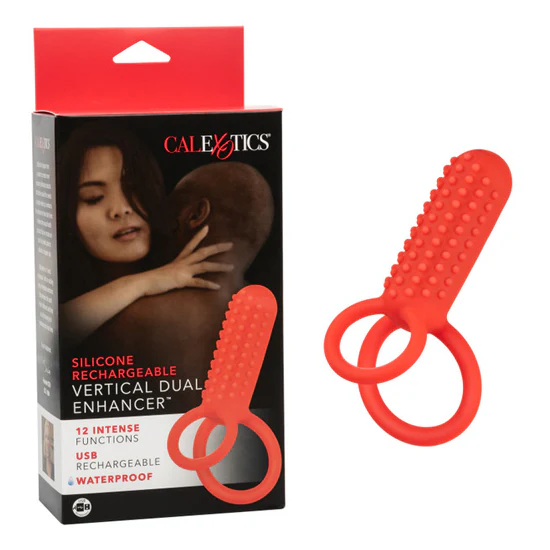 Anillo Silicone Rechargeable Vertical Enhancer