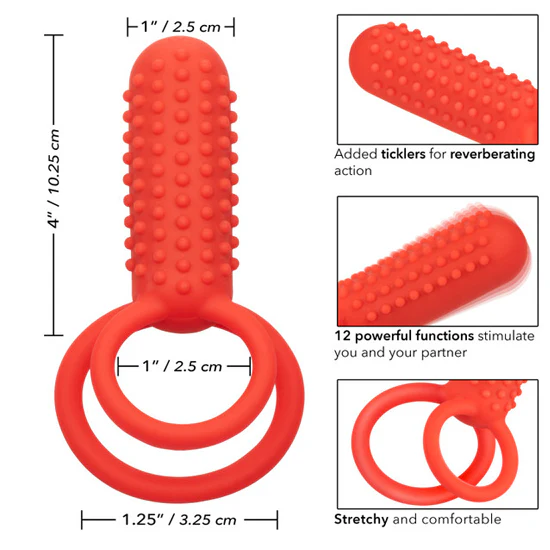 Anillo Silicone Rechargeable Vertical Enhancer - Image 2