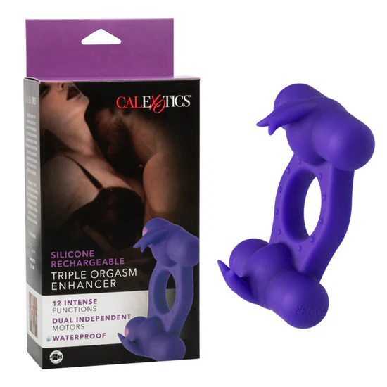 Anillo Silicone Rechargeable Triple Orgasm Enhancer