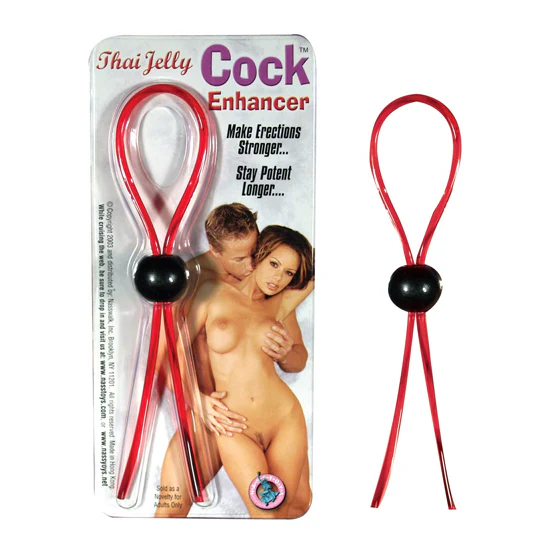 Anillo Thai Jelly Cock Enhancer-Red