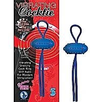Anillo Vibrating Cocktie Blue