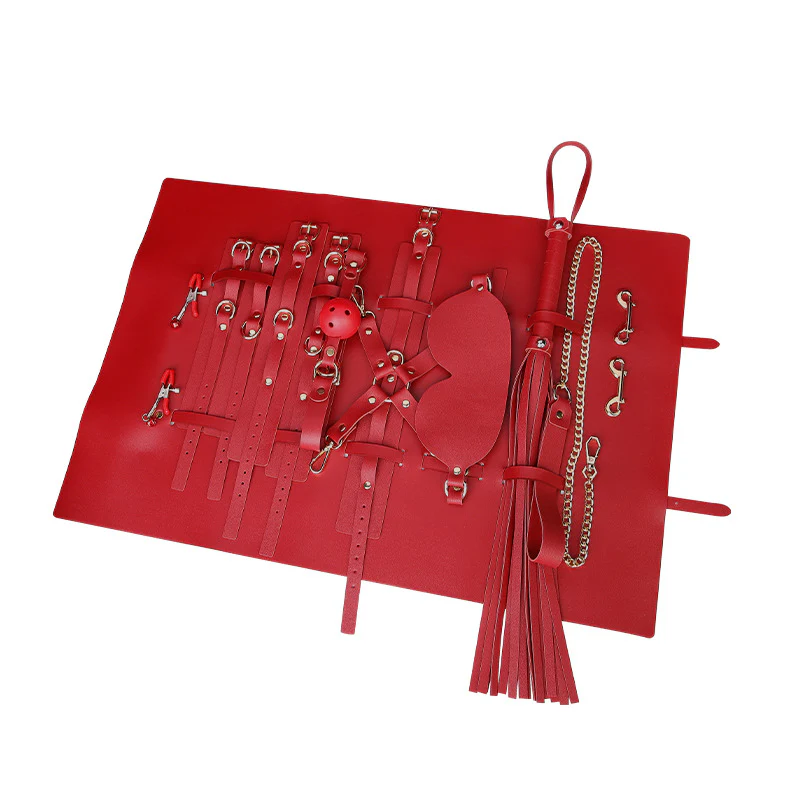 Bondage Kit Black Flogging Travel Set