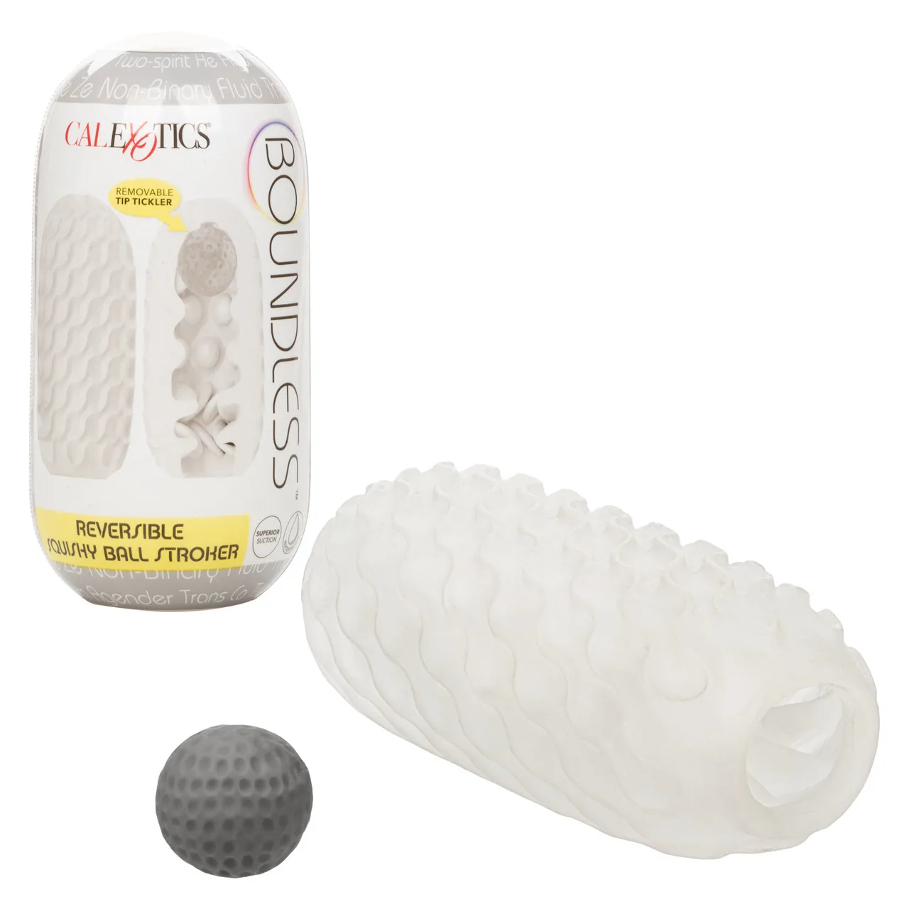 Boundless Reversible Squishy Ball Stroker