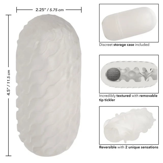 Boundless Reversible Squishy Ball Stroker - Image 2
