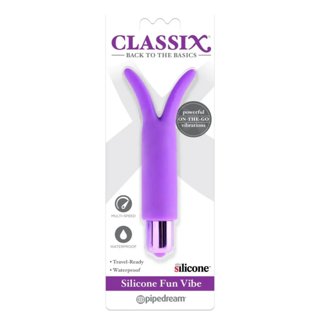 Vibrador Classix Silicone Fun Vibe - Purple
