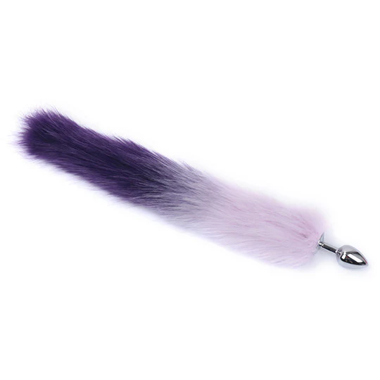 Colita Fox Faux Fur - Ombre Lilac - Image 2