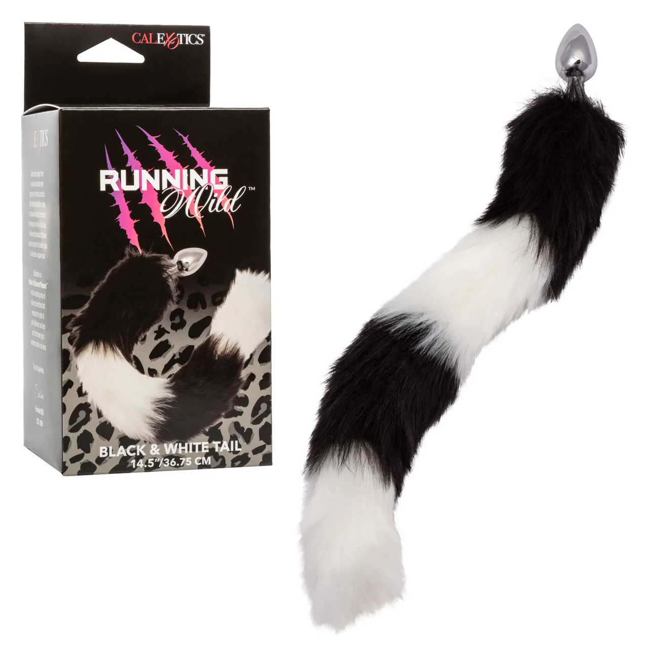Colita Plug Tailfox - Black & White