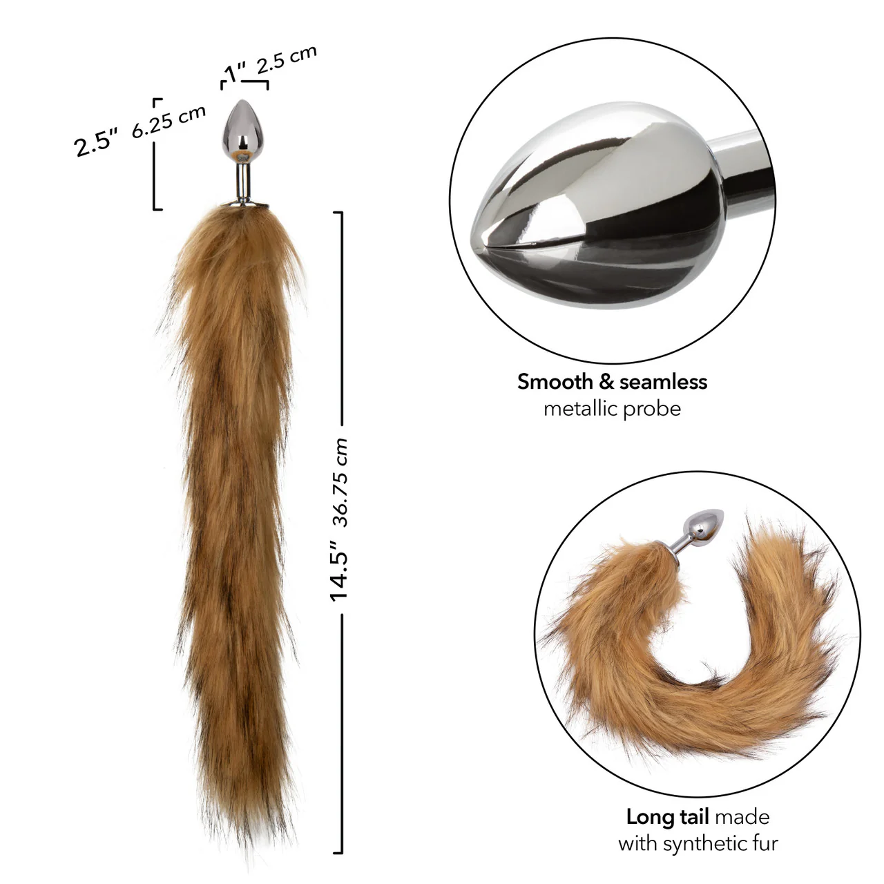 Colita Plug Tailfox - Brown - Image 3