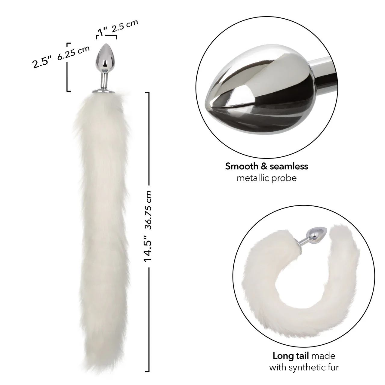 Colita Plug Tailfox - White - Image 3