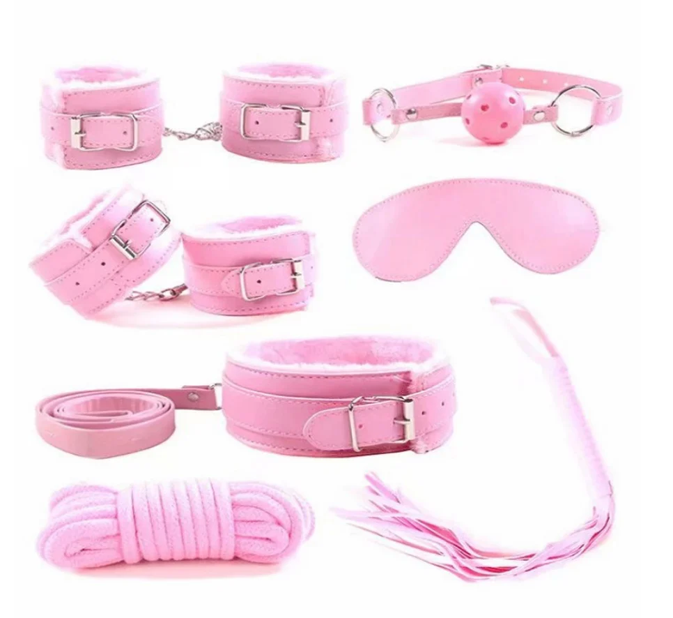 Bondage Kit 7 pz - Pink