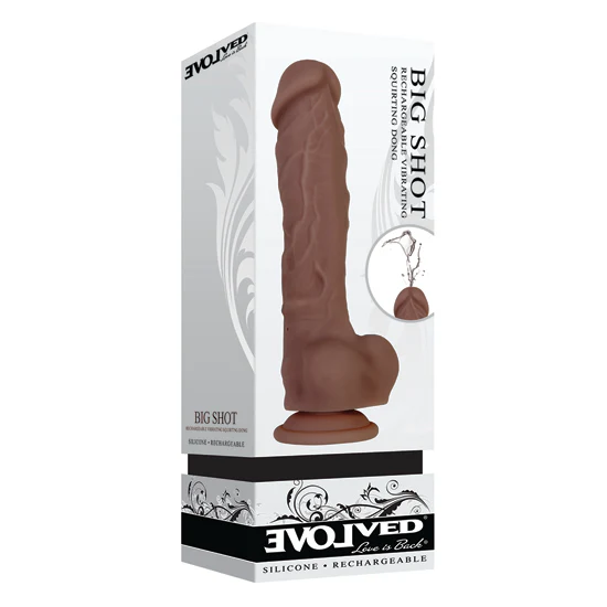 Dildo Evolved Big Shot Dark - 20 cm