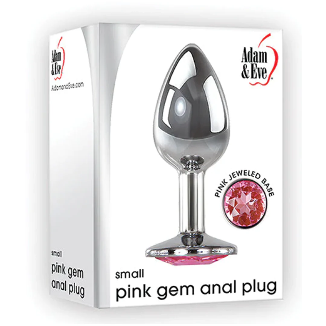 Plug Anal Pink Gem de Adam and Eve