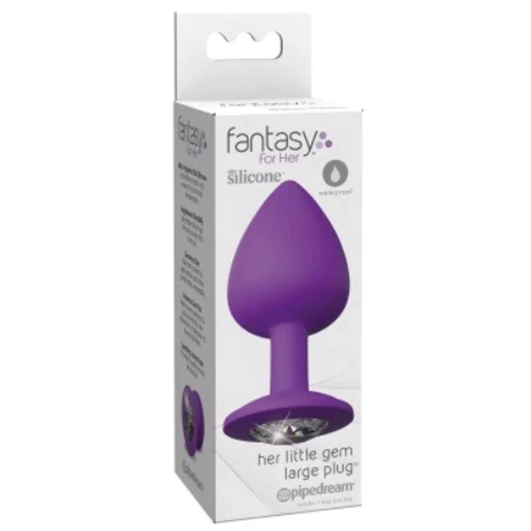 Plug Fantasy For Her Her Little Gem Large Plug-Purple