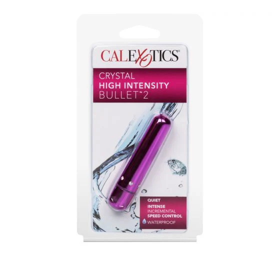 Vibrador Crystal High Intensity Bullet 2 Pink