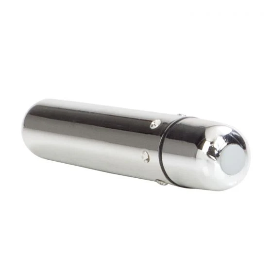 Vibrador Crystal High Intensity Bullet 2 Silver - Image 3