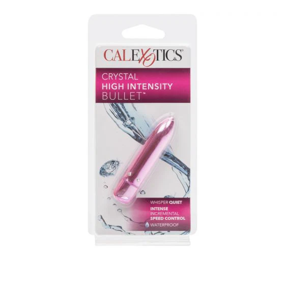Vibrador Crystal High Intensity Bullet Pink