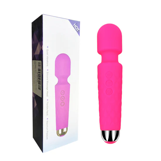 Masajeador Vibrador Recargable - Rosa