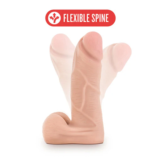 Dildo Cock with Flexible Spine - 13 cm - Image 5