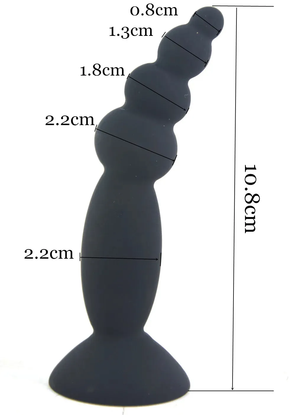 Dildo Anal Faak Silicone Beaded Anal Plug - Image 4