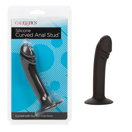Dildo Anal Silicone Curved Anal Stud