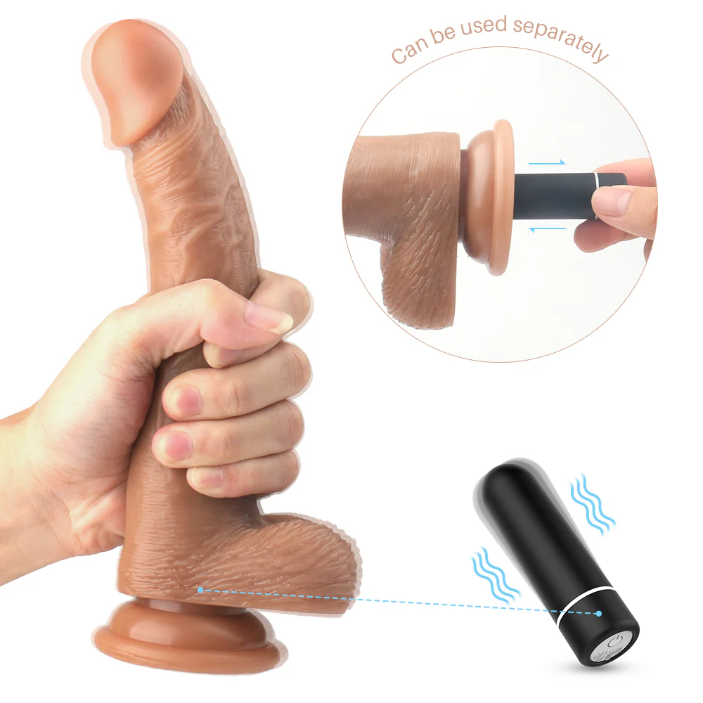 Dildo Arnés Cum and Play - 20 cm - Image 2