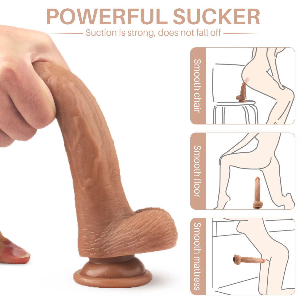 Dildo Arnés Cum and Play - 20 cm - Image 4