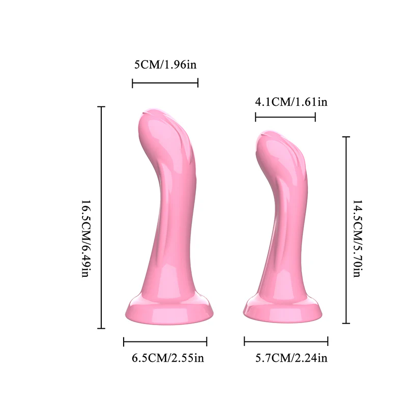 Dildo Arnes Double Vibrating Pink Pleasure - 16.5 cm - Image 2