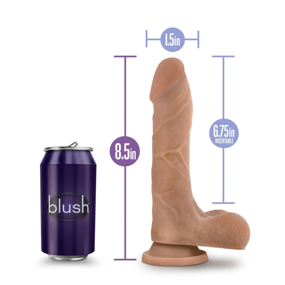 Dildo Au Naturel Mr Perfect - 21 cm - Image 5