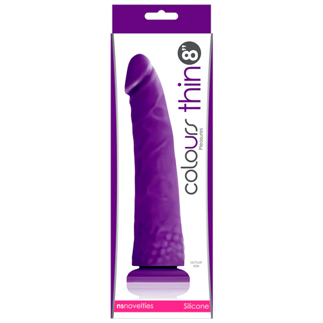 Dildo Colours Pleasures Thin - 20 cm - Image 5