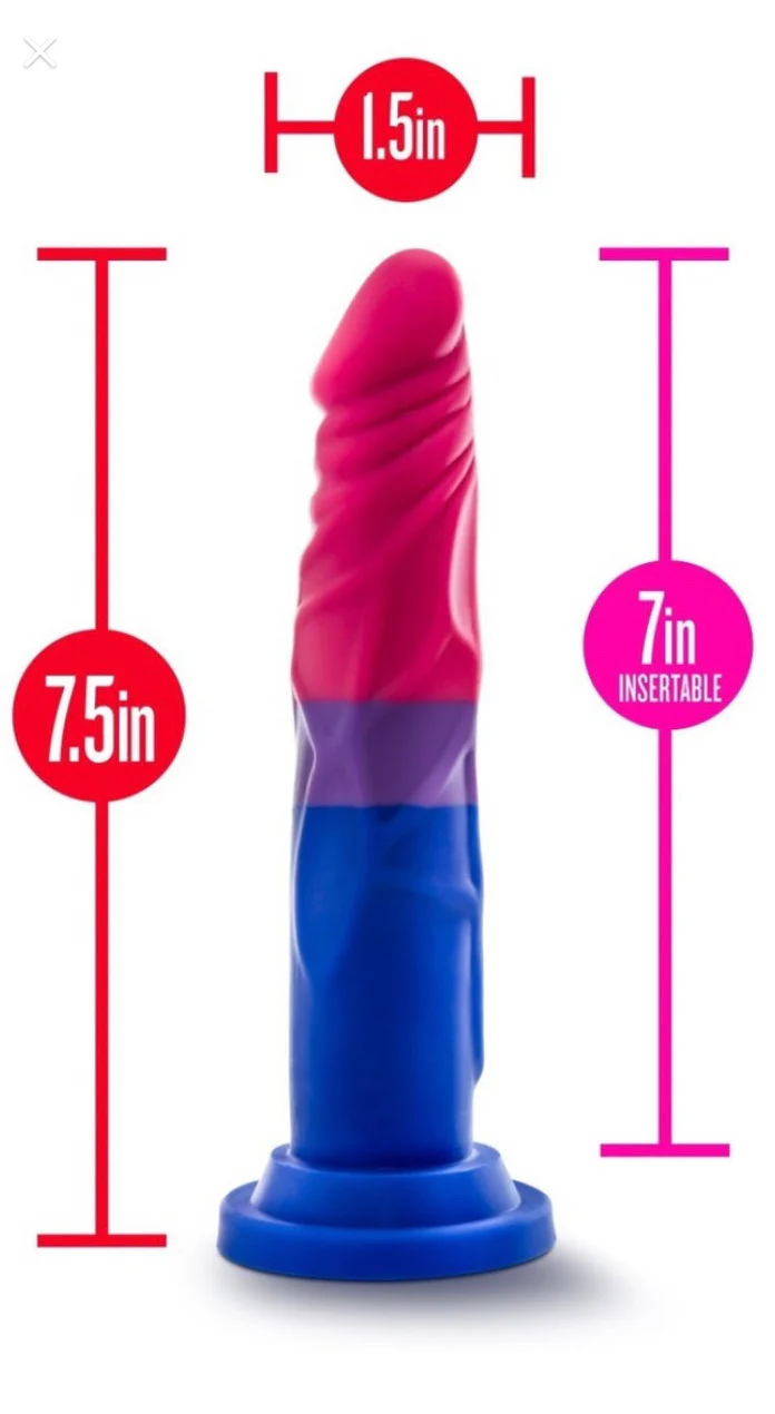 Dildo Avant Pride P8 de Blush Novelties 18 cm - Image 4