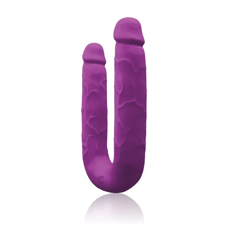 Dildo Doble  Colours DP Pleasure 11.5in. - Purple