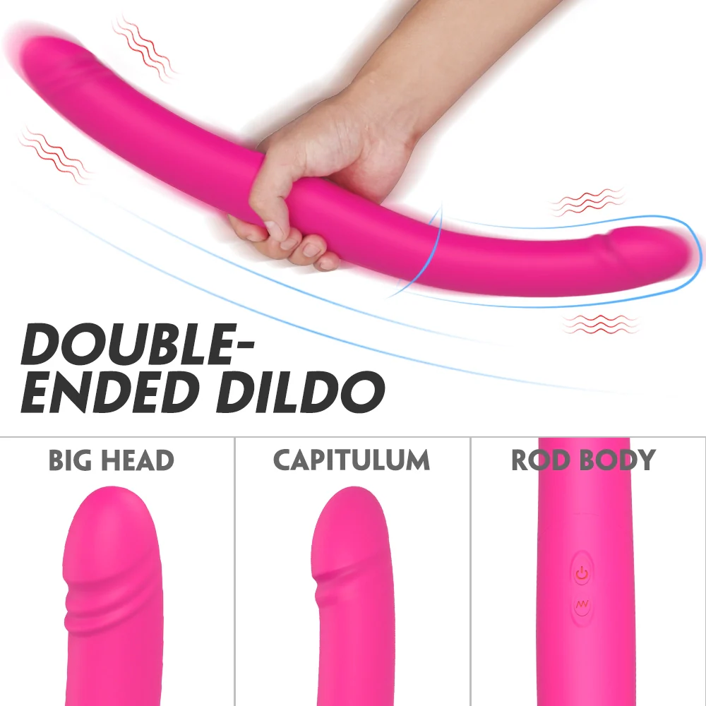 Dildo Double Pink Orgasm - Image 9