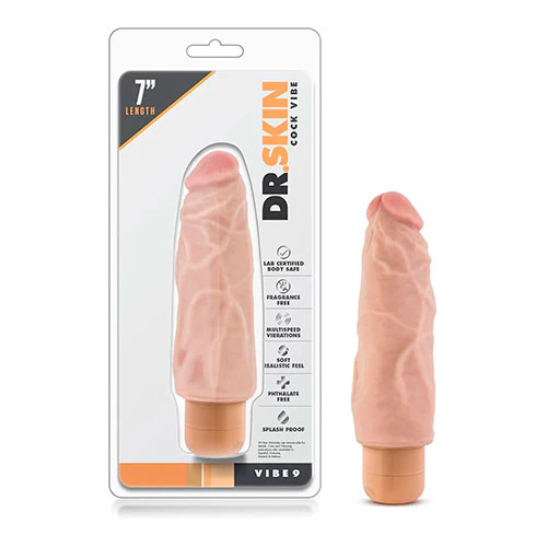 Dildo Dr. Skin Cock Vibe 9  - 18 cm